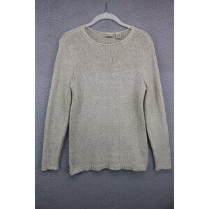 Linden Hill Open Knit Sweater Tunic-Size Small-Minimalist-Beachy-Lagenlook